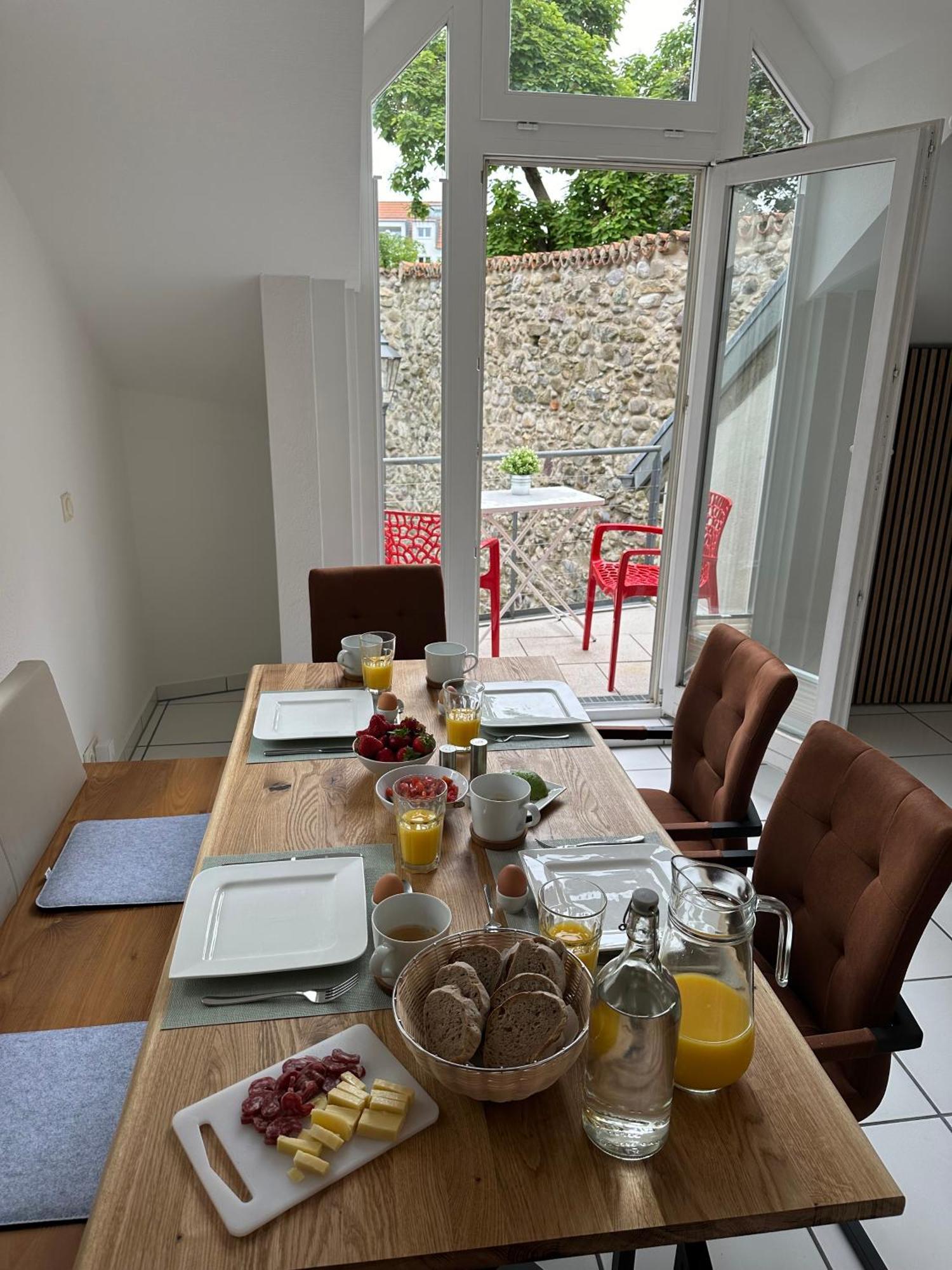 Ferienwohnung Stadtgarten Radolfzell am Bodensee Buitenkant foto